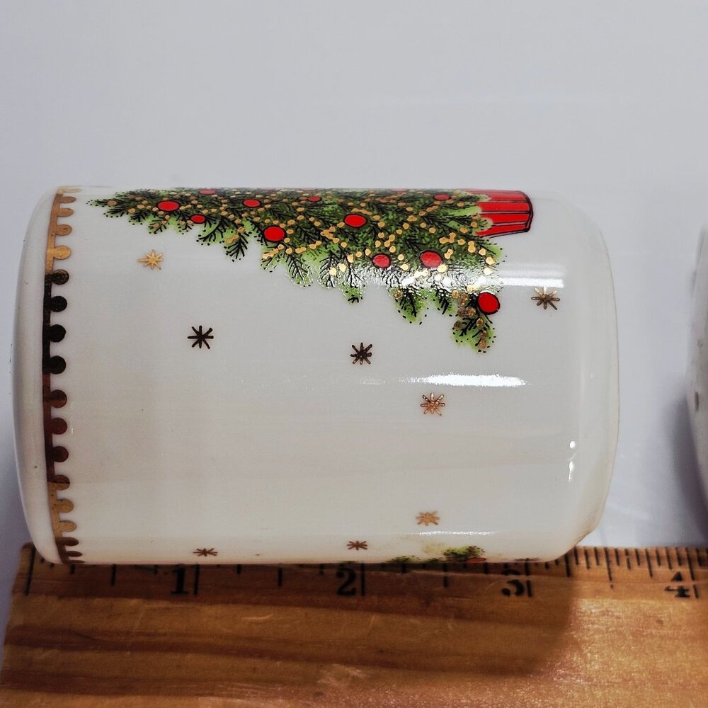 George Good Christmas Tree Japan holiday porcelain - Picture 8 of 14